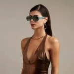 Okkia Sunglasses ANDREA Green Sage - Image 3
