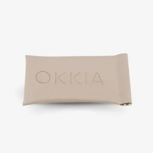 Okkia Glasses Leather Case Yellow OK046 CY