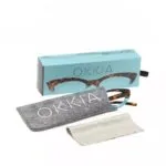 Okkia Reading Adriana CatEye HavanaBlue 1.00 - Image 6