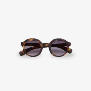 LAURO ROUND Black Havana blue lens OK031B3H BL