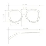 Okkia Sunglasses ANNA Liliac Breeze - Image 8