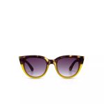 Okkia Sunglasses Silvia Cat Havana Yellow - Image 3