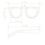 Okkia Sunglasses Silvia Cat Havana Yellow - Image 8