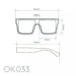 Okkia Sunglasses TOKYO White - Image 9