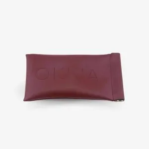 Okkia Glasses Synthetic Leather Case Red OK046 CR