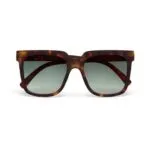 Okkia Sunglasses ROMA Classic Havana (Green Lenses)