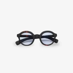 LAURO ROUND Black Havana blue lens OK031B3H BL