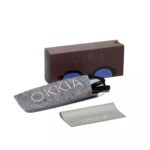 Okkia Sunglasses Lauro Round Havana Black - Image 8