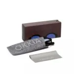 Okkia Sunglasses Lauro Round Havana Black - Image 8