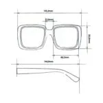 Okkia Sunglasses ALESSIA Havana - Image 9