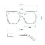 Okkia Sunglasses ROMA Classic Havana (Green Lenses) - Image 7