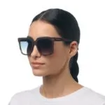 Okkia Sunglasses ROMA Classic Havana (Green Lenses) - Image 3