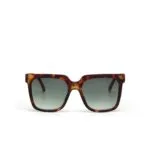 Okkia Sunglasses ROMA Classic Havana (Green Lenses) - Image 4