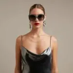Okkia Sunglasses ANNA Green Sage - Image 2