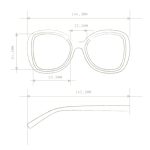 Okkia Sunglasses Anna Butterfly Havana Pink - Image 7