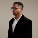 Okkia Sunglasses LAURO Green Sage (Blue Lens) - Image 7