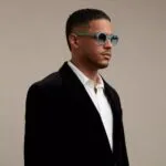 Okkia Sunglasses LAURO Green Sage (Blue Lens) - Image 6