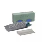Okkia Sunglasses LAURO Green Sage (Blue Lens) - Image 11