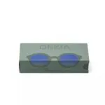 Okkia Sunglasses LAURO Green Sage (Blue Lens) - Image 12