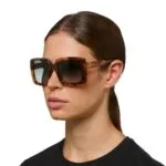 Okkia CLUB Sunglasses ISCHIA Classic Havana (Green Lenses) - Image 4