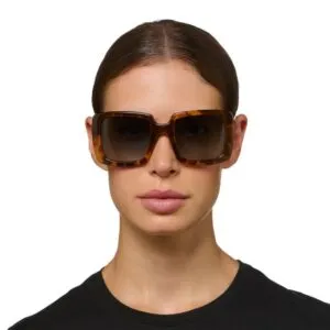 Okkia CLUB Sunglasses ISCHIA Classic Havana Green Lenses
