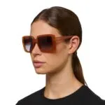 Okkia CLUB Sunglasses ISCHIA Jelly Orange (Black Lenses) POLARIZED - Image 5