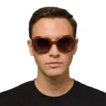 Okkia CLUB Sunglasses PROCIDA Jelly Orange (Black Lenses)  POLARIZED - Image 3