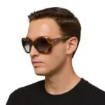 Okkia CLUB Sunglasses PROCIDA Classic Havana (Green Lenses) POLARIZED - Image 5