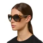 Okkia CLUB Sunglasses PROCIDA Classic Havana (Green Lenses) POLARIZED - Image 4