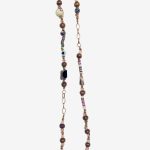 Okkia Glasses Chain Black Square