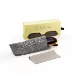 Okkia Sunglasses Andrea Havana Yellow - Image 5