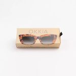 Okkia Sunglasses Claudia Cat Eye Tortoise - Image 7