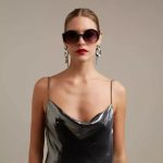 Okkia Sunglasses Monica Round Black&Rose - Image 2
