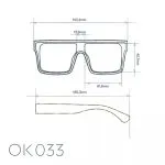 Okkia Sunglasses TOKYO Black - Image 10
