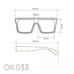 Okkia Sunglasses Tokyo Green - Image 9