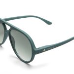 Okkia Sunglasses Alessio Aviator Green Sage - Image 5