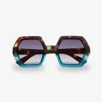 Okkia Sunglasses EMMA Havana Blue - Image 10
