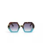 Okkia Sunglasses EMMA Havana Blue - Image 4