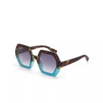 Okkia Sunglasses Emma Havana Blue - Image 5