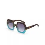 Okkia Sunglasses EMMA Havana Blue - Image 5