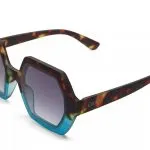 Okkia Sunglasses EMMA Havana Blue - Image 6