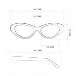 Okkia Sunglasses Lina Black Rose - Image 6