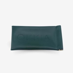 Okkia Glasses Leather Case Yellow OK046 CY1