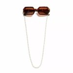 Okkia Glasses Chain Chroma White