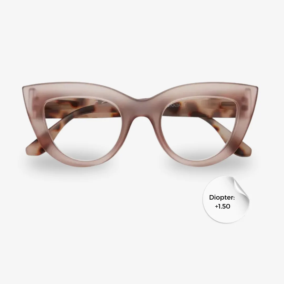 Okkia Reading Claudia Pink Havana 1.50