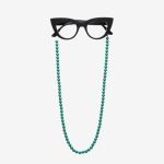 Okkia Glasses Chain Green Beads