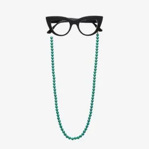 GLASSES COLOR CHAIN Green OK043 AS 5