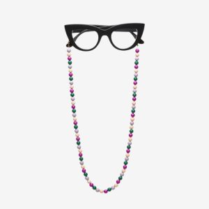 GLASSES COLOR CHAIN Green OK043 AS