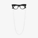 Okkia Glasses Chain White Beads 
