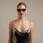 Okkia Glasses Chain White Beads  - Image 3